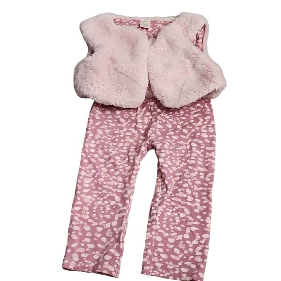 Baby Girl Vest and Pants. 12 Months - Picture 1 of 7